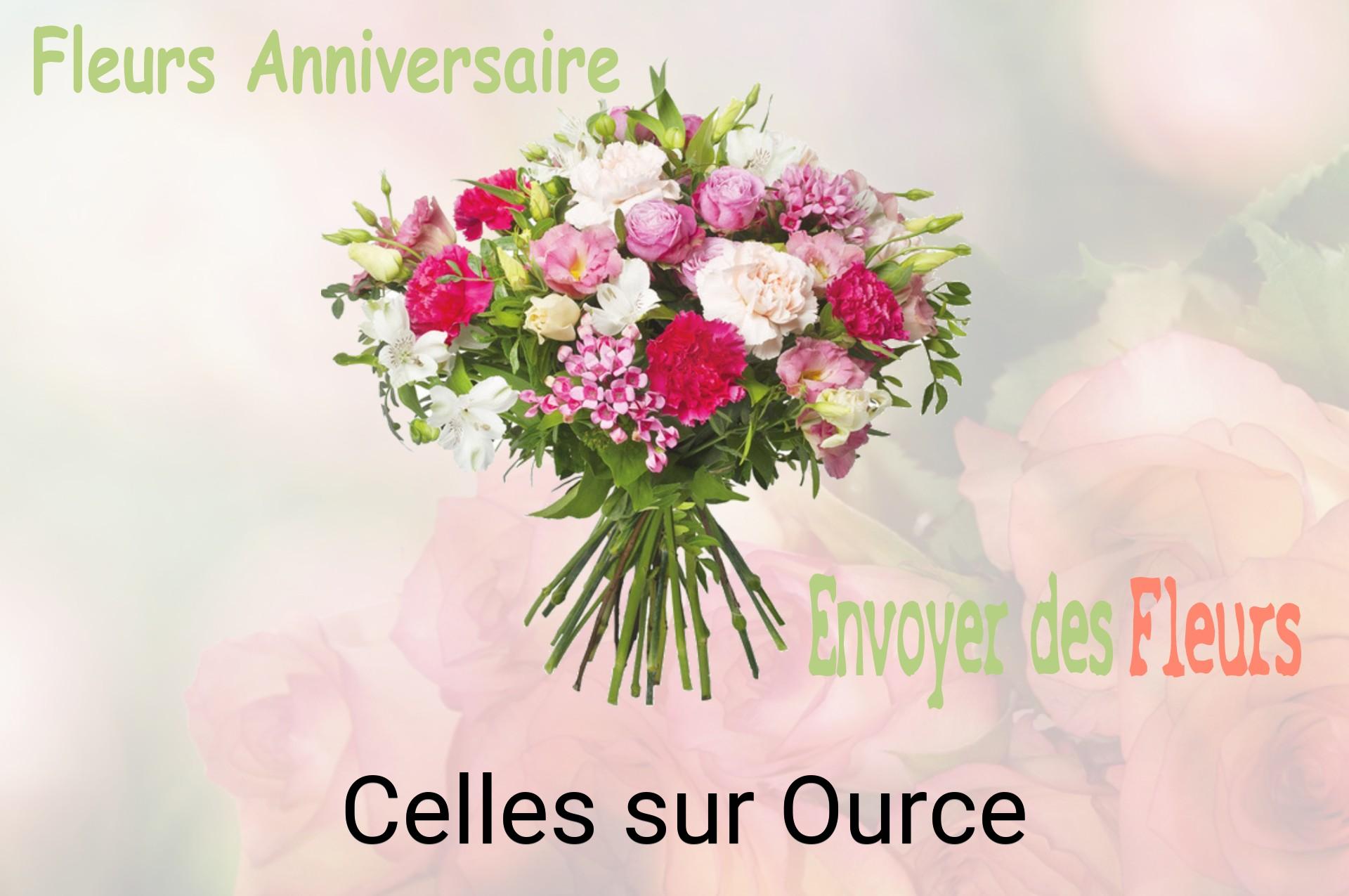 Bouquet de fleurs d’anniversaire livré à Celles-sur-Ource